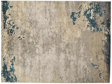 LOFT L170D - Patterned rectangular handmade Bamboo silk rug by Mohebban - view 2
