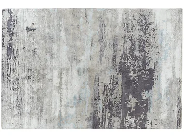 LOFT L302A - Patterned rectangular handmade Bamboo silk rug by Mohebban - view 2