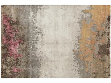 LOFT L313A - Patterned rectangular handmade Bamboo silk rug by Mohebban - view 2