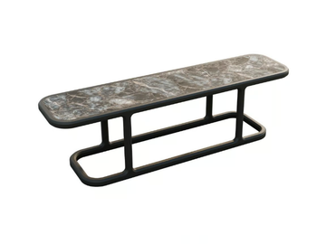 BELLAGIO - Low rectangular wooden coffee table by Morelato - view 3