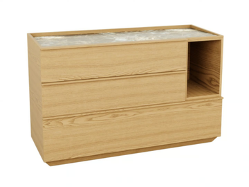 DUKE - Ash chest of drawers by Morelato - view 2