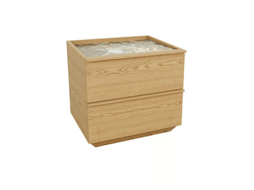 LOUIS - Ash bedside table by Morelato - view 2