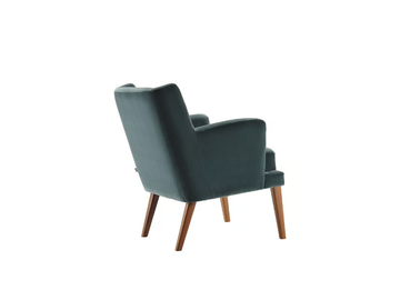 GOODWOOD - Fabric armchair with armrests by Morgan - view 3
