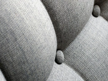 HAMPTON - 2 seater tufted fabric sofa by Morgan - view 3