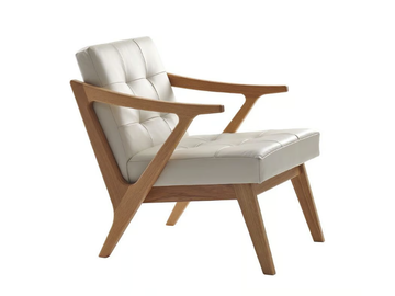 HAVANNA - Tufted wooden easy chair with armrests by Morgan - view 2