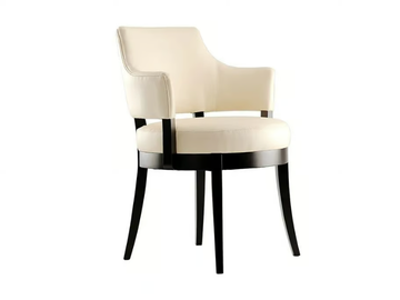 PASTILLE - Upholstered fabric chair with armrests by Morgan - view 2