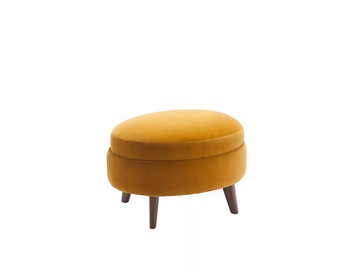 PIMLICO - Fabric footstool by Morgan - view 2
