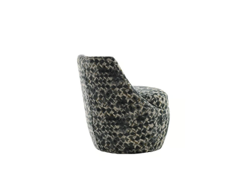 PIMLICO - Swivel fabric armchair by Morgan - view 3