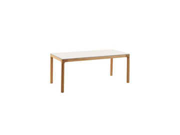 RAKINO - Rectangular wooden coffee table by Morgan - view 3