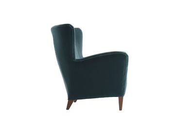 SEVILLE - Fabric armchair with armrests by Morgan - view 3