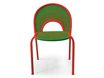 BANJOOLI - Polyethylene threads handwoven chair by Moroso - view 2