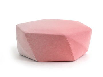 BROOK - Fabric pouf with removable lining by Moroso - view 3