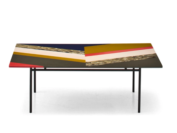 FISHBONE - Rectangular methacrylate coffee table by Moroso - view 2