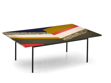 FISHBONE - Rectangular methacrylate coffee table by Moroso - view 3