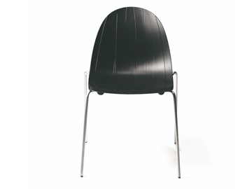 IMPOSSIBLE WOOD - Stackable polypropylene chair by Moroso - view 2