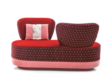 JUJU RENDEZ-VOUS - 2 seater fabric sofa by Moroso - view 2