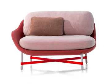 OTTOMAN - Fabric small sofa by Moroso - view 2