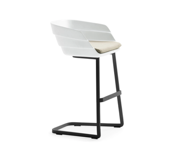 RIFT - Cantilever high polypropylene stool by Moroso - view 3