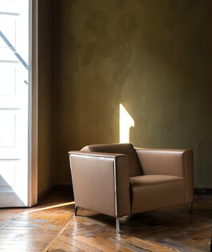 STEEL - Armchair with armrests by Moroso - view 3