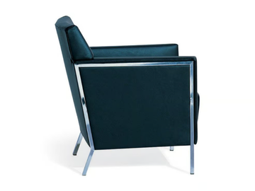 STEEL - Leather easy chair with armrests by Moroso - view 3