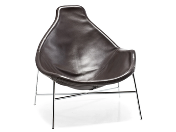 TIA MARIA - Leather armchair by Moroso - view 2