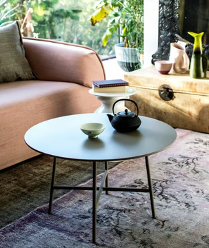 TIA MARIA - Round MDF and steel coffee table by Moroso - view 3