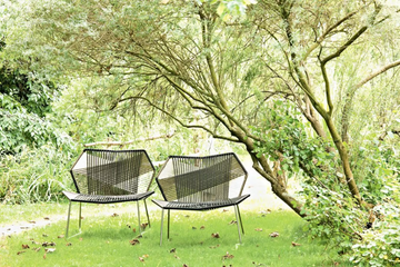 TROPICALIA - Polymer cord woven armchair by Moroso - view 3