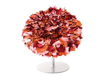 BOUQUET - Swivel fabric armchair with removable cover by Moroso - view 2