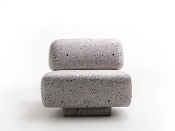GOGAN - Fabric armchair with removable cover by Moroso - view 2
