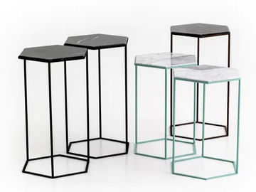 HEXXED - Hexagonal coffee table by Moroso - view 2