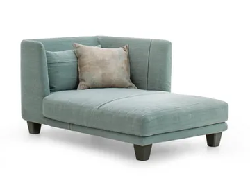 GIMME MORE - Fabric day bed with removable cover by Moroso - view 2