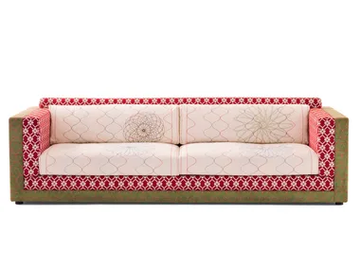 KARMAKOMA - 3 seater fabric sofa by Moroso - view 2