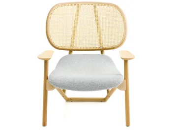 KLARA - Easy chair with Vienna cane back by Moroso - view 2