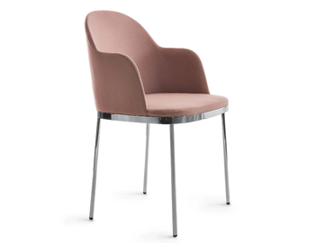 PRECIOUS - Chair with armrests by Moroso - view 3