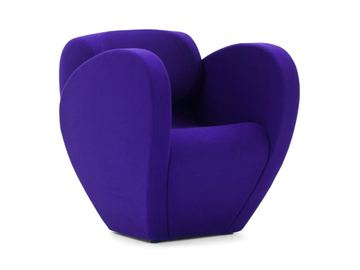 SIZE TEN - Polyester easy chair with armrests by Moroso - view 2