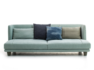 GIMME MORE - Fabric sofa with removable cover by Moroso - view 2