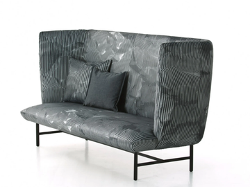 GIMME SHELTER - High-back fabric sofa with removable cover by Moroso - view 3