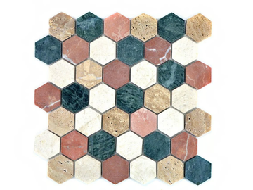 MARMO - 5690821 - Multicolor marble mosaic by Mosaix - view 3