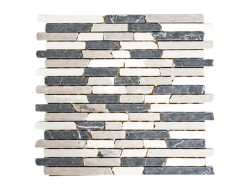 MARMO - 5837783 - Botticino, black and grey marble wall tiles by Mosaix - view 3