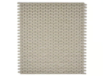 KUBA BRICK TAUPE - Glass mosaic by Mosaix - view 3