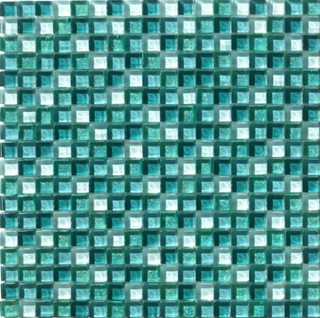 GLITTER GREEN - Glass mosaic by Mosaix - view 3