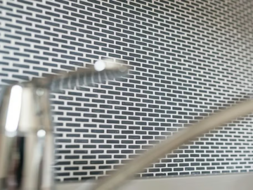 KUBA BRICK GREY - Glass mosaic by Mosaix - view 2