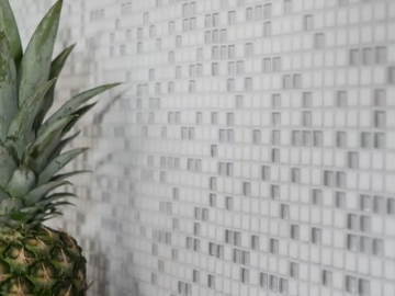 KUBA WHITE - Glass mosaic by Mosaix - view 2