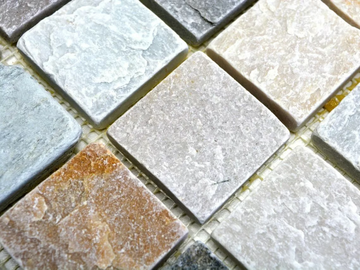 MARMO QUARTZ - Marble mosaic by Mosaix - view 2