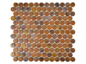 METALLO - 5694805 - Copper mosaic on ceramic support by Mosaix - view 3