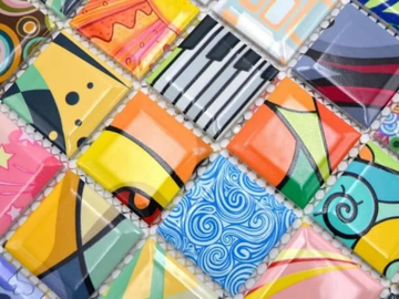 MIX ART - 5697080 - Ceramic mosaic by Mosaix - view 2