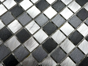 MIX COLD - Aluminium mosaic by Mosaix - view 2