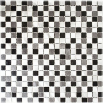 MIX COLD - Aluminium mosaic by Mosaix - view 3