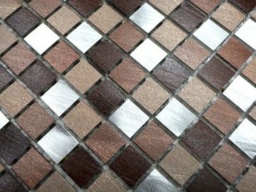 MIX HOT - Aluminium mosaic by Mosaix - view 2