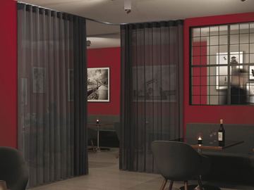EGO 480 - Aluminium drapery track by Mottura - view 2
